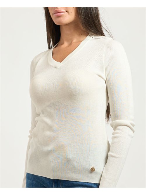 Maglia donna Yes Zee scollo a V YES ZEE | M061-BP000157